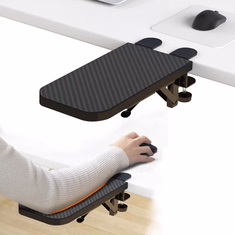 Supporto ergonomico per braccio del computer da scrivania