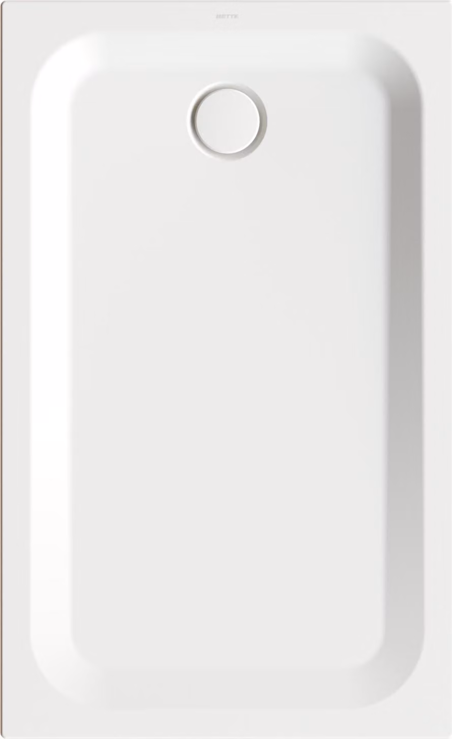 Receveur de douche rectangulaire BetteUltra avec support de baignoire minimum, 1300x800x35mm, 5786-440T1, 5786-440T1