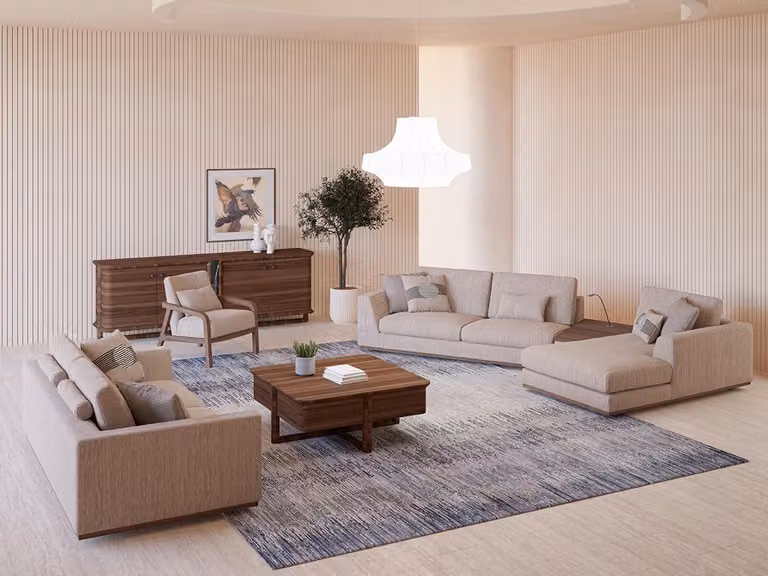 Luxus Sofagarnitur Ecksofa L-Form Zweisitzer Sofa Luxus Sessel Polstermöbel
