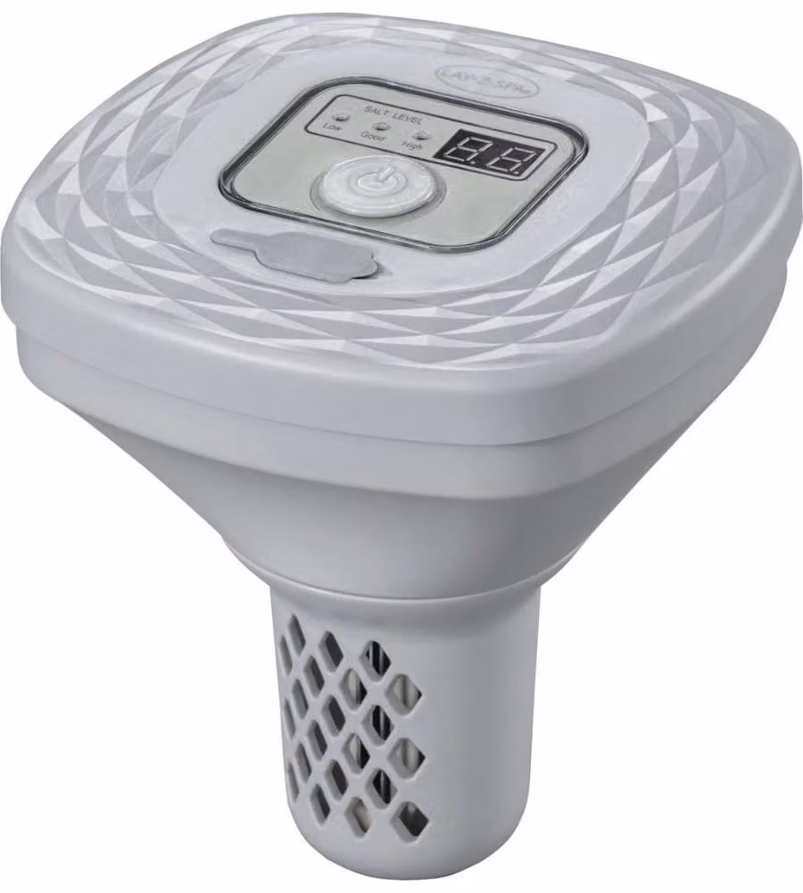 Cloratore a elettrolisi del sale Bestway per piscine, produzione 0,5 g/h, Grigio