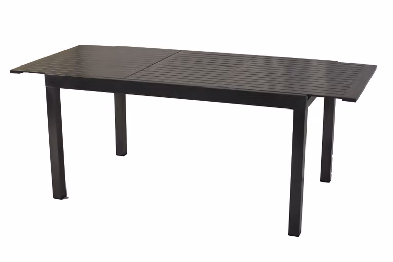 Tavolo allungabile Merxx 150 (200) x 90 cm, piano in alluminio