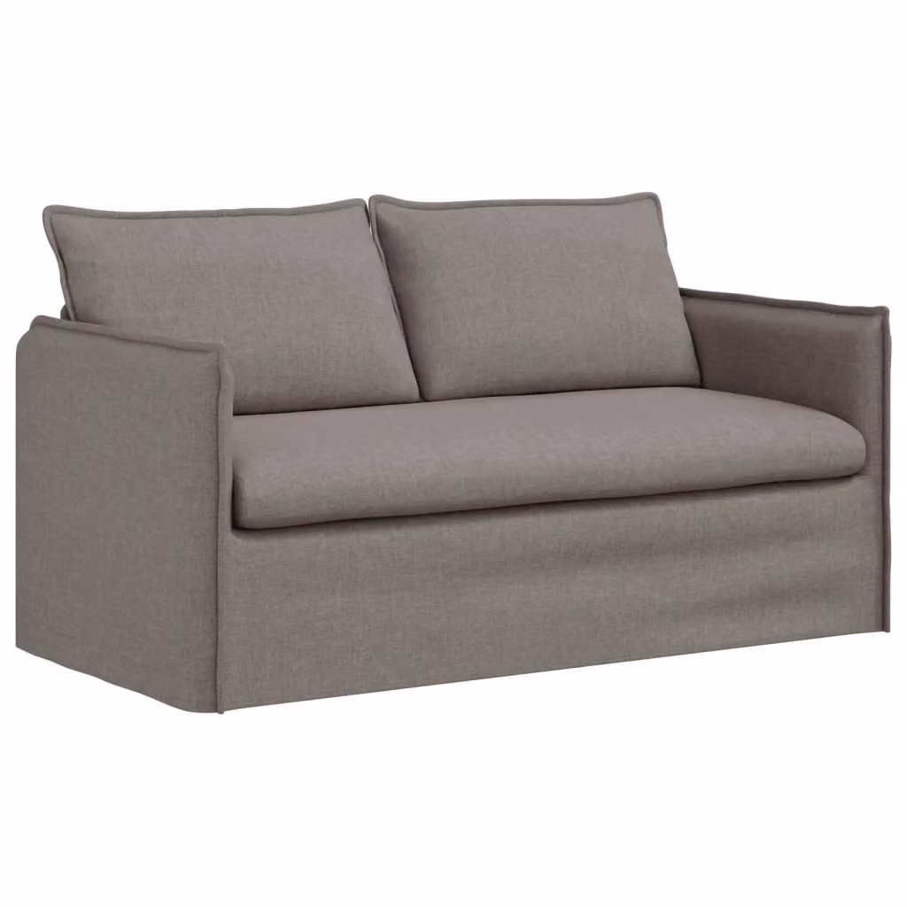 Divano moderno Talpa vidaXL in tessuto con coperture rimovibili L: 156 cm, P: 82 cm, H: 85 cm – 2
