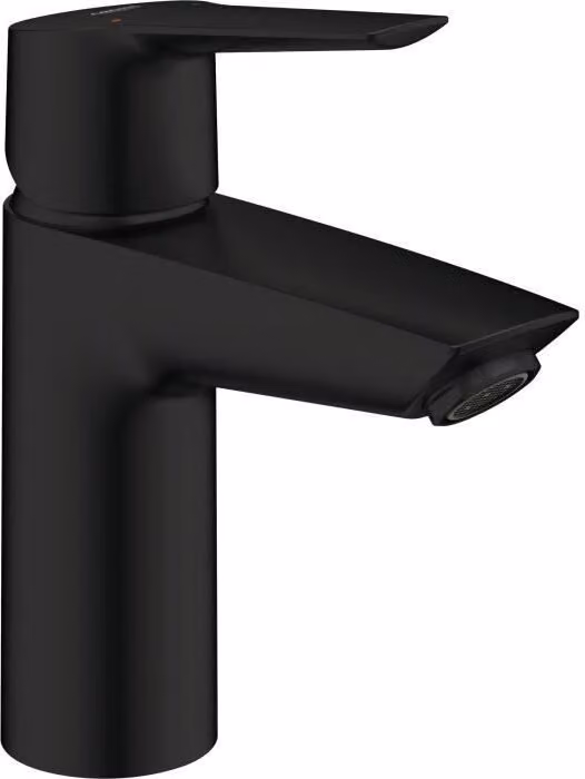 Miscelatore lavabo, GROHE Start, miscelatore monocomando, nero opaco, misura S, risparmio idrico