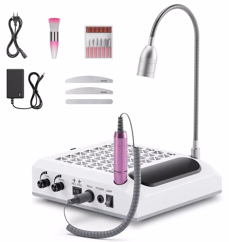 Macchina per unghie, multifunzione 6-in-1, trapano elettrico ad alte prestazioni, marca WEISS