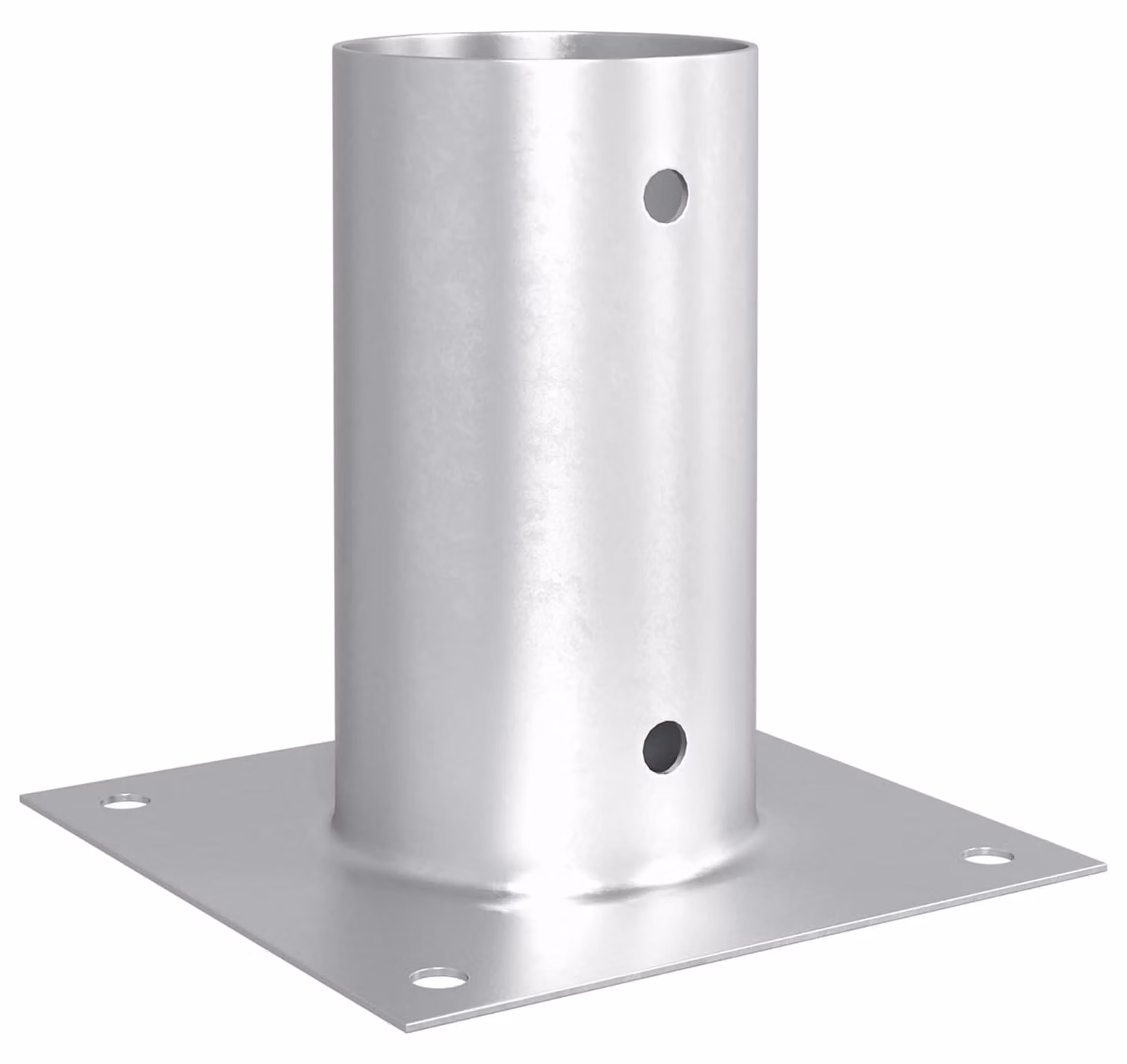 Ancora rotonda per terreno 12 pcs Argento 15 x 15 x 15 cm