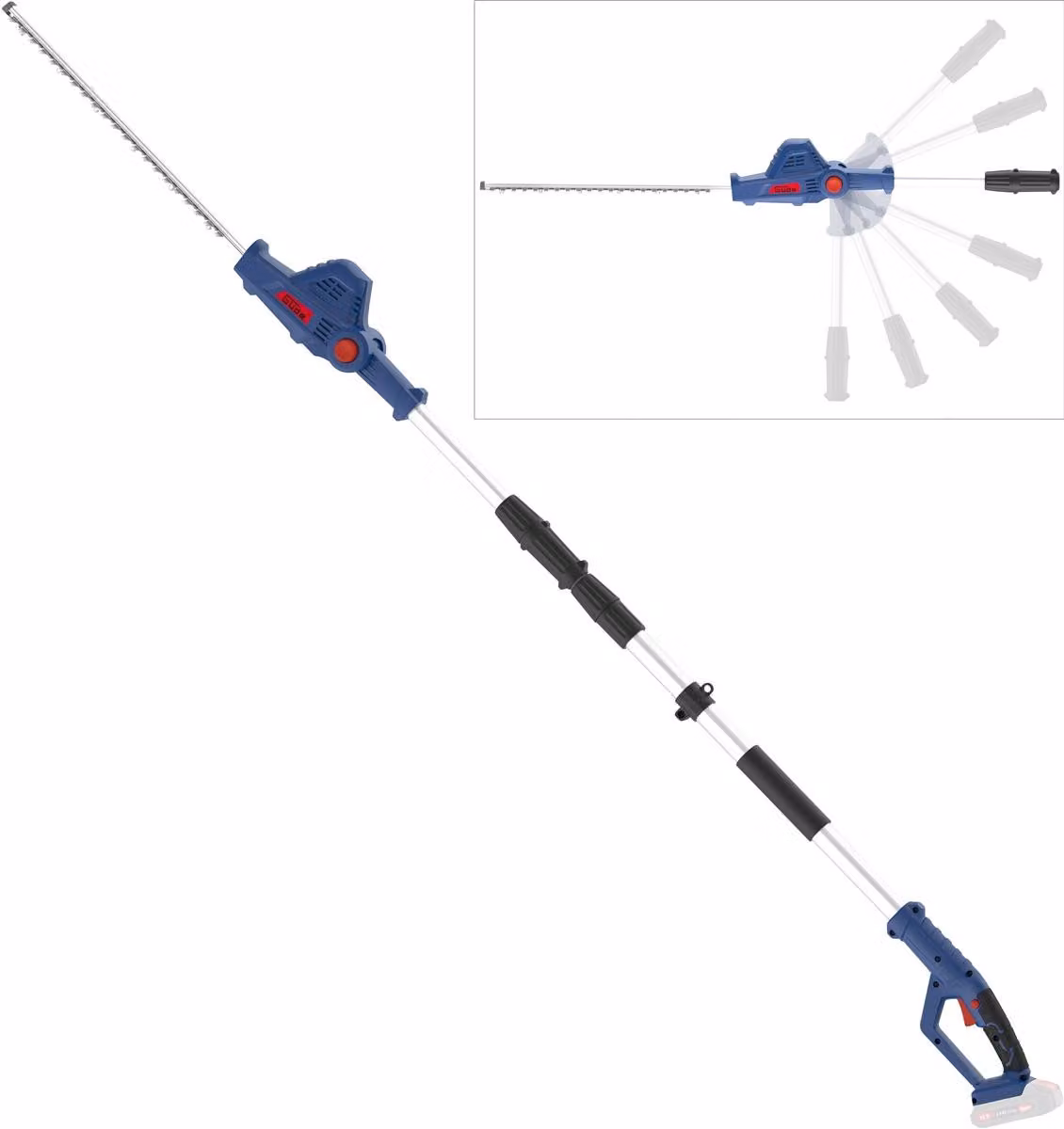 Tagliasiepi telescopico a batteria HST 18-0