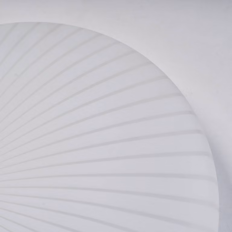 Searchlight Plafoniera a LED Malta, Bianco / Opale, Soggiorno / Sala da pranzo, Plastica, Plafoniera LED