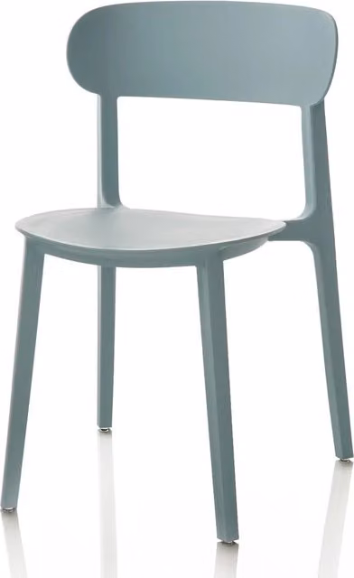 Set 4 Sedie da interno/esterno SILVIA blu ghiaccio