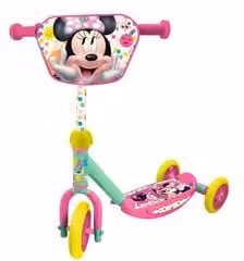 Monopattino a 3 ruote Disney Minnie multicolore per bambini fino a 20 kg