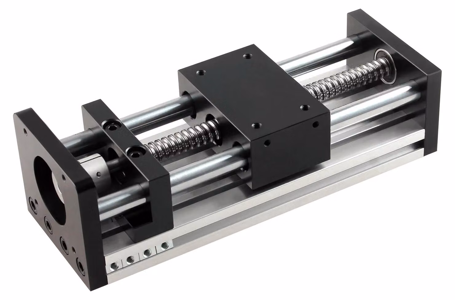 Tavola scorrevole per stampante 3D, alta precisione, compatibile con CNC, corsa utile di 100 mm, vite a ricircolo di sfere SFU1204