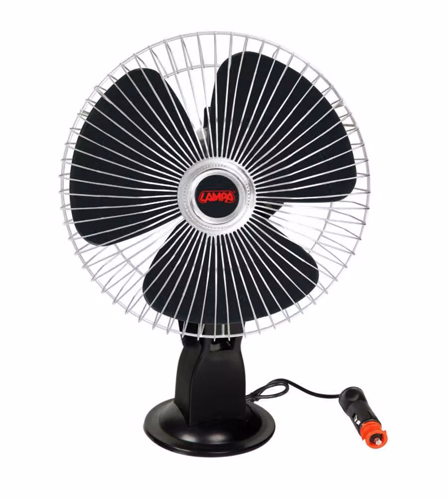 Chrome-Fan, Ventilatore Con Ventosa D.8" - 24V