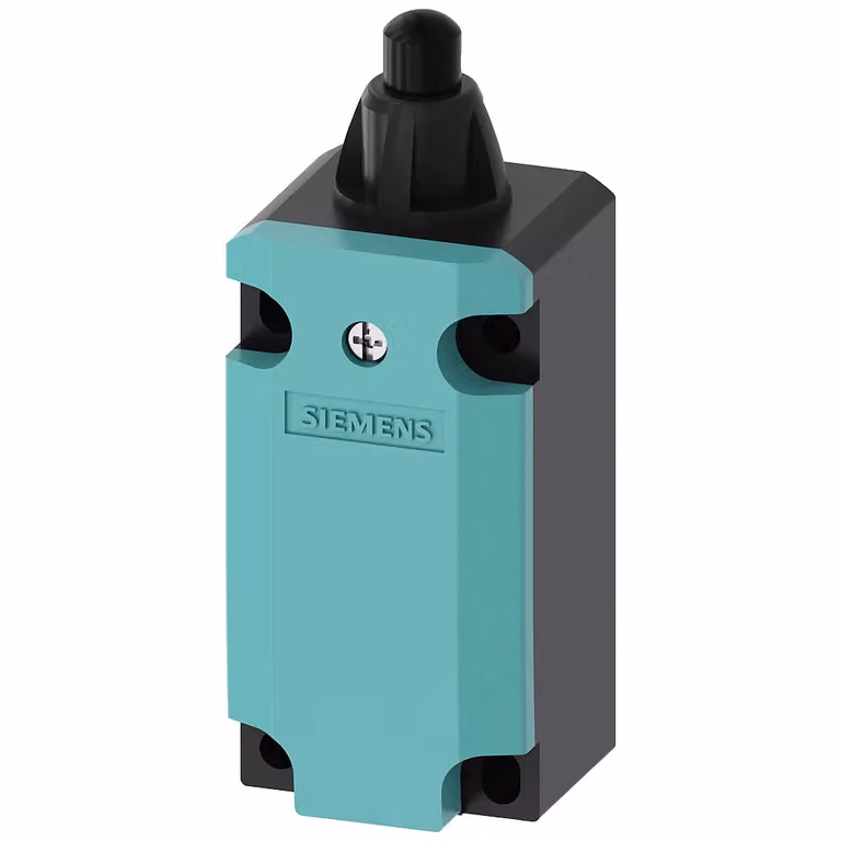 Interruttore di posizione Siemens, custodia in plastica 40 mm, EN 50041, codice di collegamento 3SE51320BC03