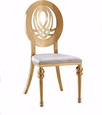 Stuhl 1x Ess Zimmer Stühle Sessel Edelstahl Design Möbel Metall Stahl Lehnstuhl