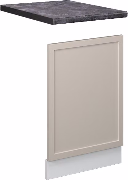 Pannello frontale Vicco Fame-Line GrigioBeige/Bianco 45 cm, PL Antracite, Model 50402
