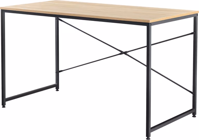 [Scrivania 120x60x72cm in rovere scrivania per ufficio scrivania per computer scrivania da lavoro tavolo per PC