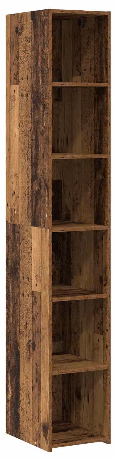 Mobile contenitore Altholz, dimensioni 30 x 41 x 185 cm, realizzato in materiale composito di legno