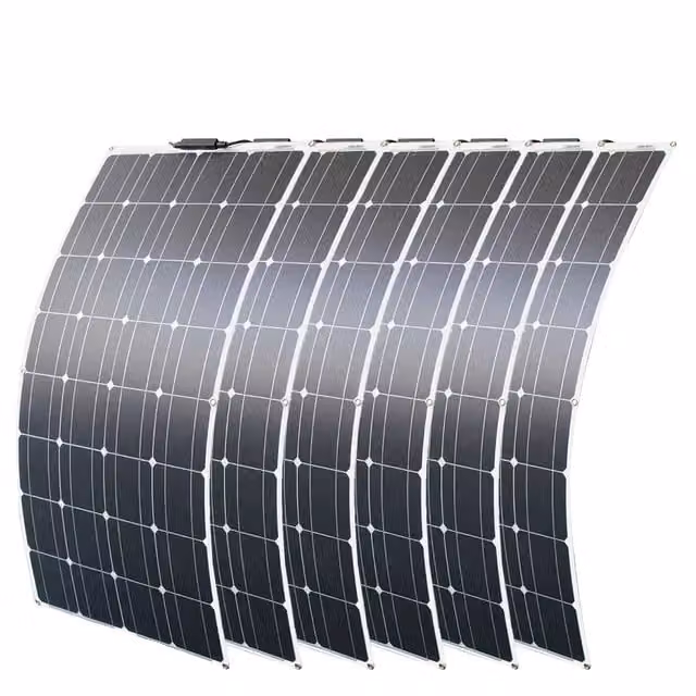 Modulo solare portatile, design flessibile, silicio monocristallino, pannello solare da 600w