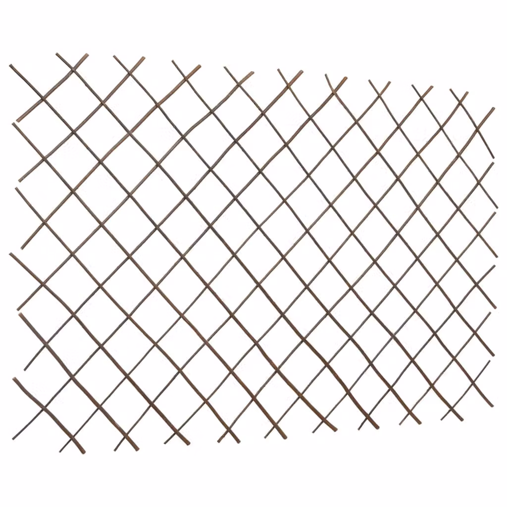 Recinzione a Traliccio in Salice 5 pz 180x120 cm
