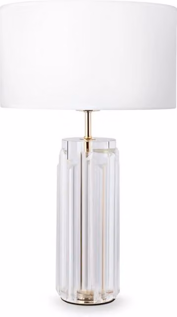 Lampada da tavolo Muse Maytoni vetro scolpito oro E27