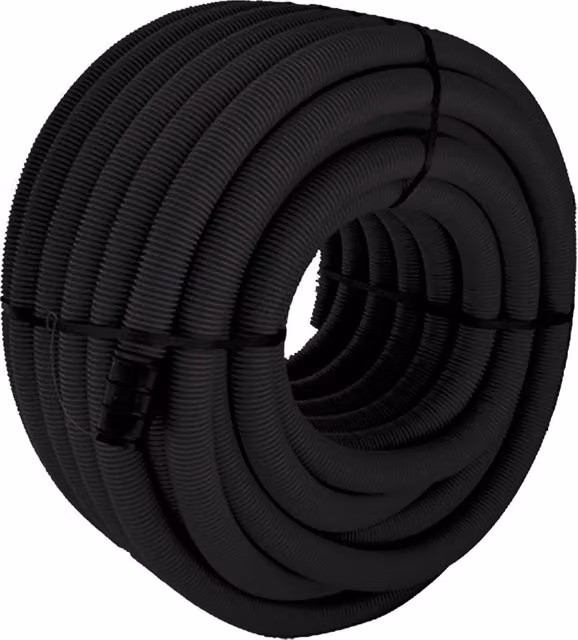 Tubo per cavidotti Iperbriko in plastica nero ø 63 mm x 50 mt