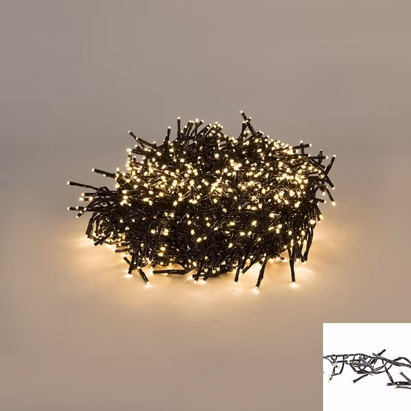 Timer/Dimmer per cluster LED bianco caldo