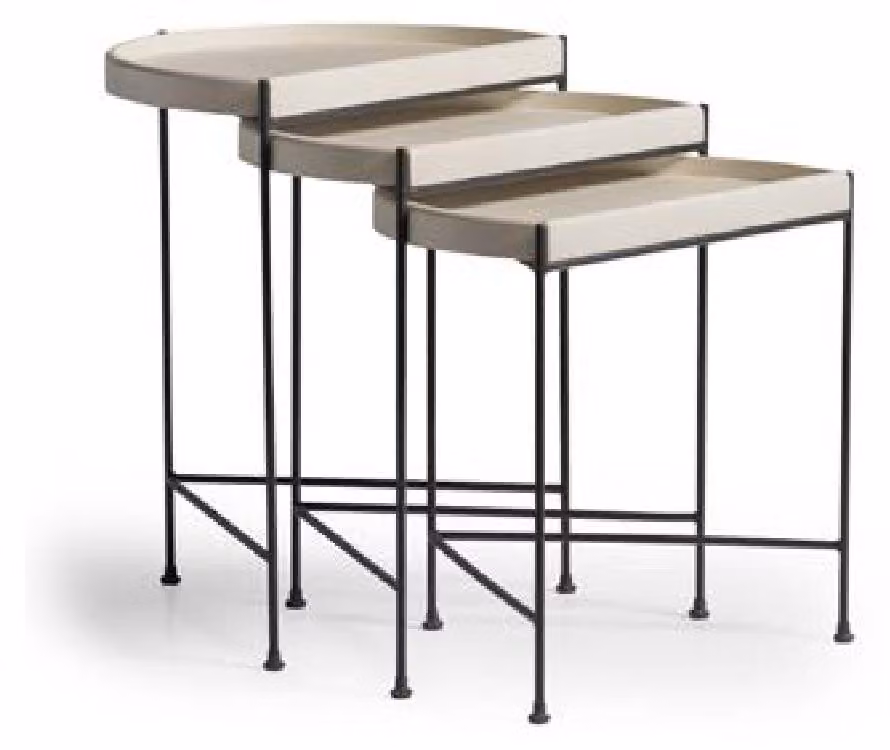 Komplette Beistelltische Kaffeetische Sofatische Beige Couchtische
