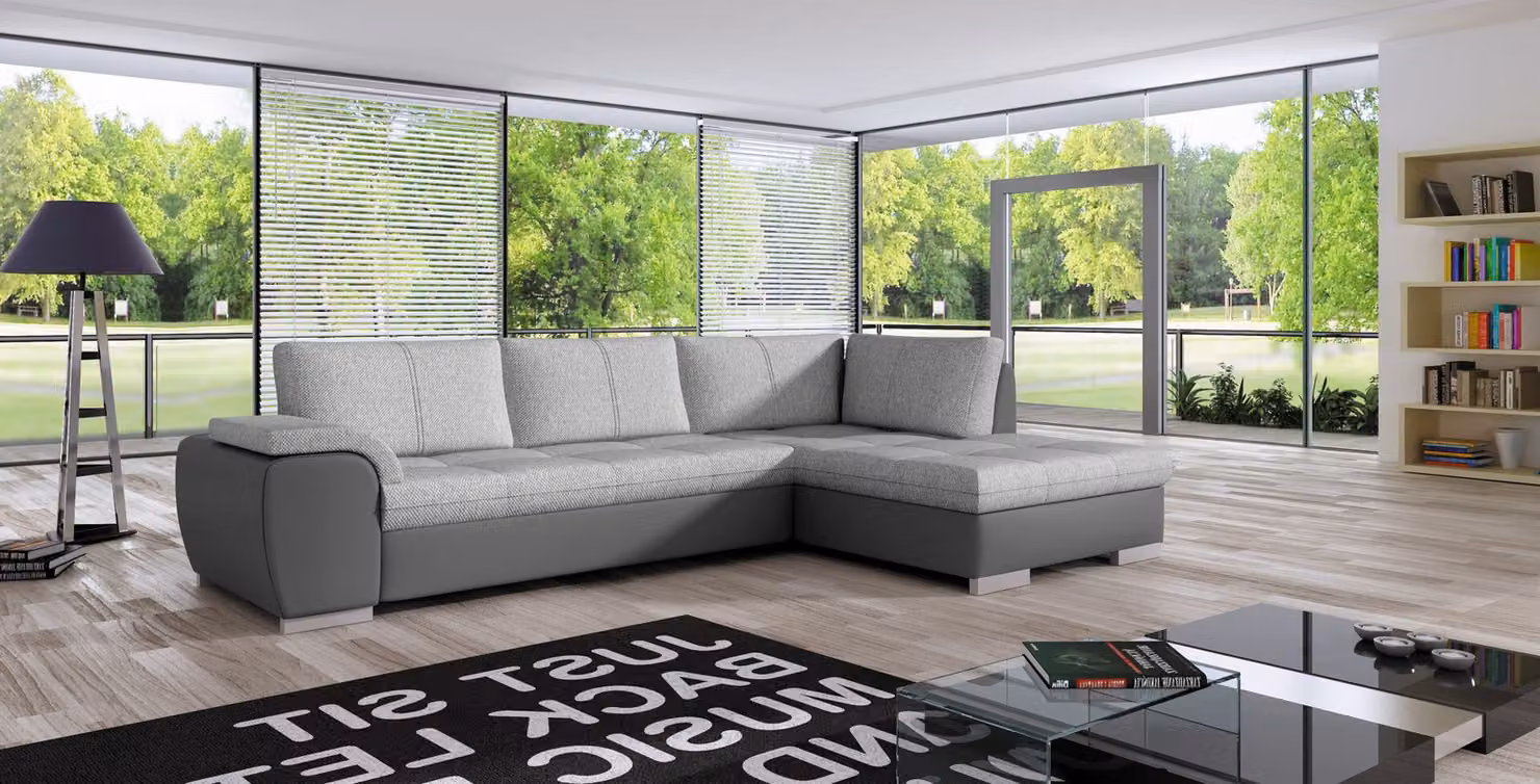 Divano angolare, set angolare, angolo, arredamento, imbottitura, design, soggiorno, forma a L, camera da letto