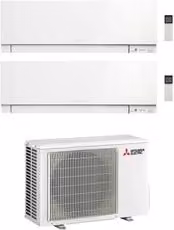 Condizionatore Dual Split Mitsubishi Kirigamine Zen MSZ-EF25VGKP MSZ-EF35VGKP MXZ-2F42VF Bianco