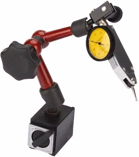 Strumento di misurazione da laboratorio con sensore magnetico - Supporto universale da banco - Accessorio base - Resistente agli urti - Misuratore flessibile - Misurazione geometrica