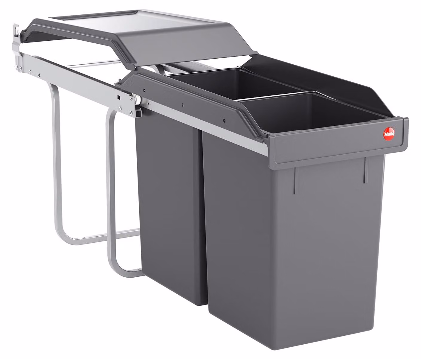 Hailo bidone 3650101 TA Swing A Tandem 2x 15 litri