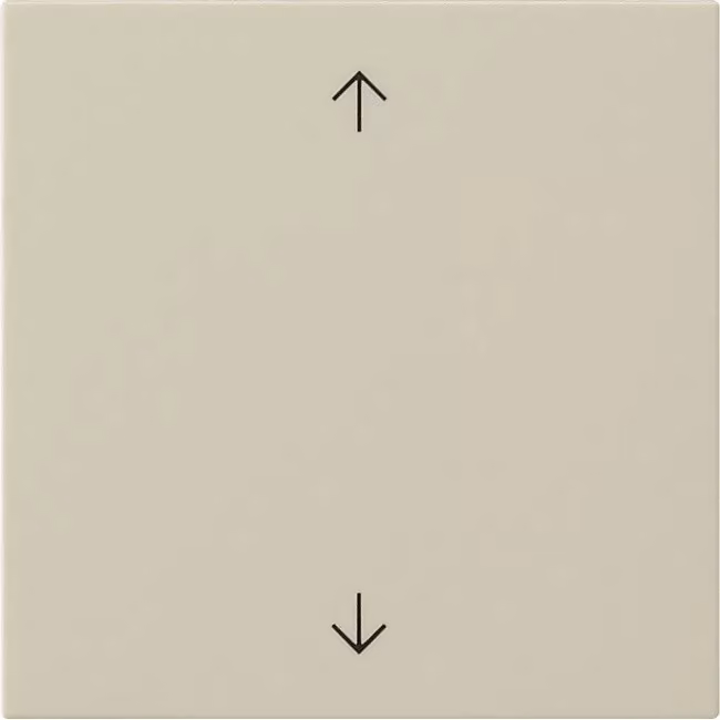 Pannello di comando S3000. Simboli a freccia. Sistema 55. Bianco crema. 536101