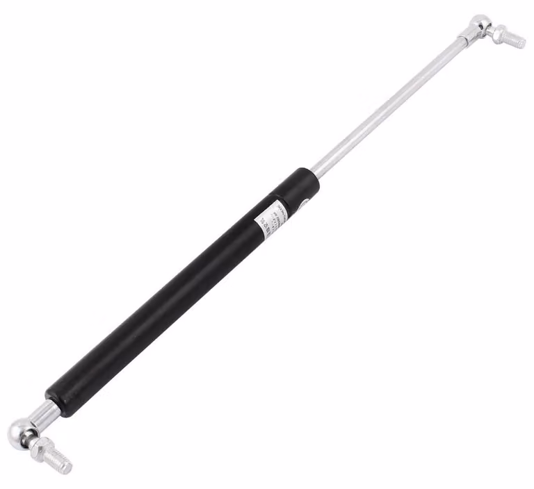 Ammortizzatore a gas, 200 N, 415 mm, metallo, nero/argento