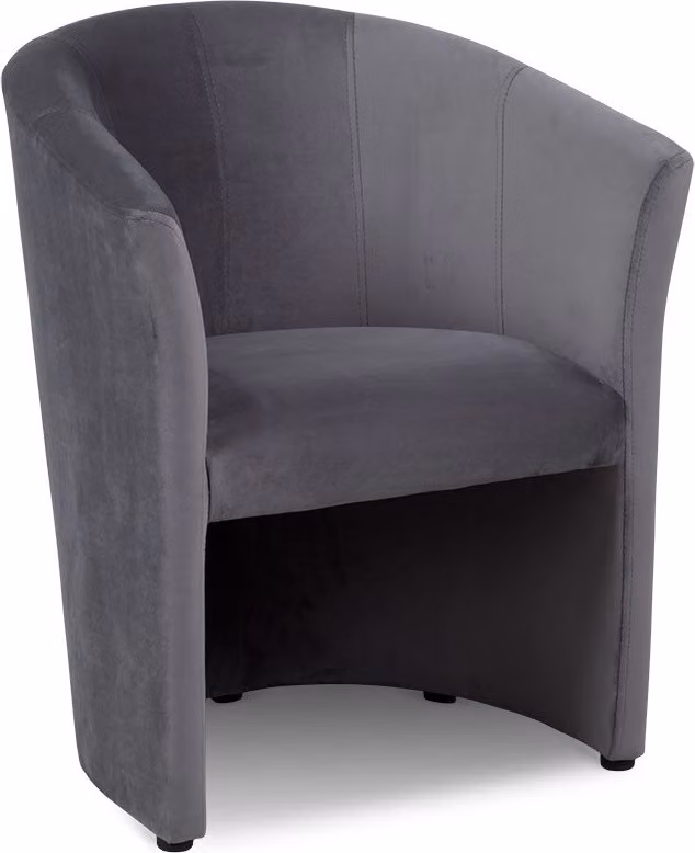 Sessel Club Lounge Design Lehn Stuhl Polster Sofa 1 Sitzer Fernseh Schwarz