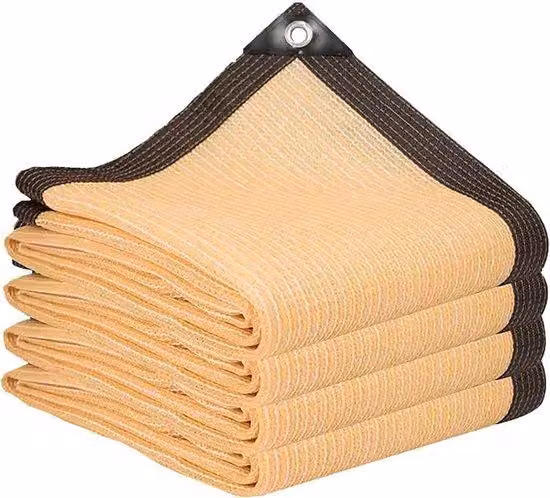 VHV - Telo ombreggiante - tessuto per proteggere dal sole, ideale per giardino - protezione UV dell'85% - realizzato in HDPE - adatto per giardino, terrazza, balcone, patio, serra