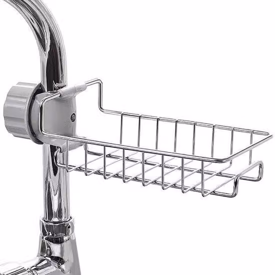 Mobile in acciaio per lavello - mobile multifunzionale per cucina e bagno