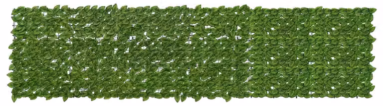 Schermo per balcone con foglie Verde e Giallo 300 x 75 cm