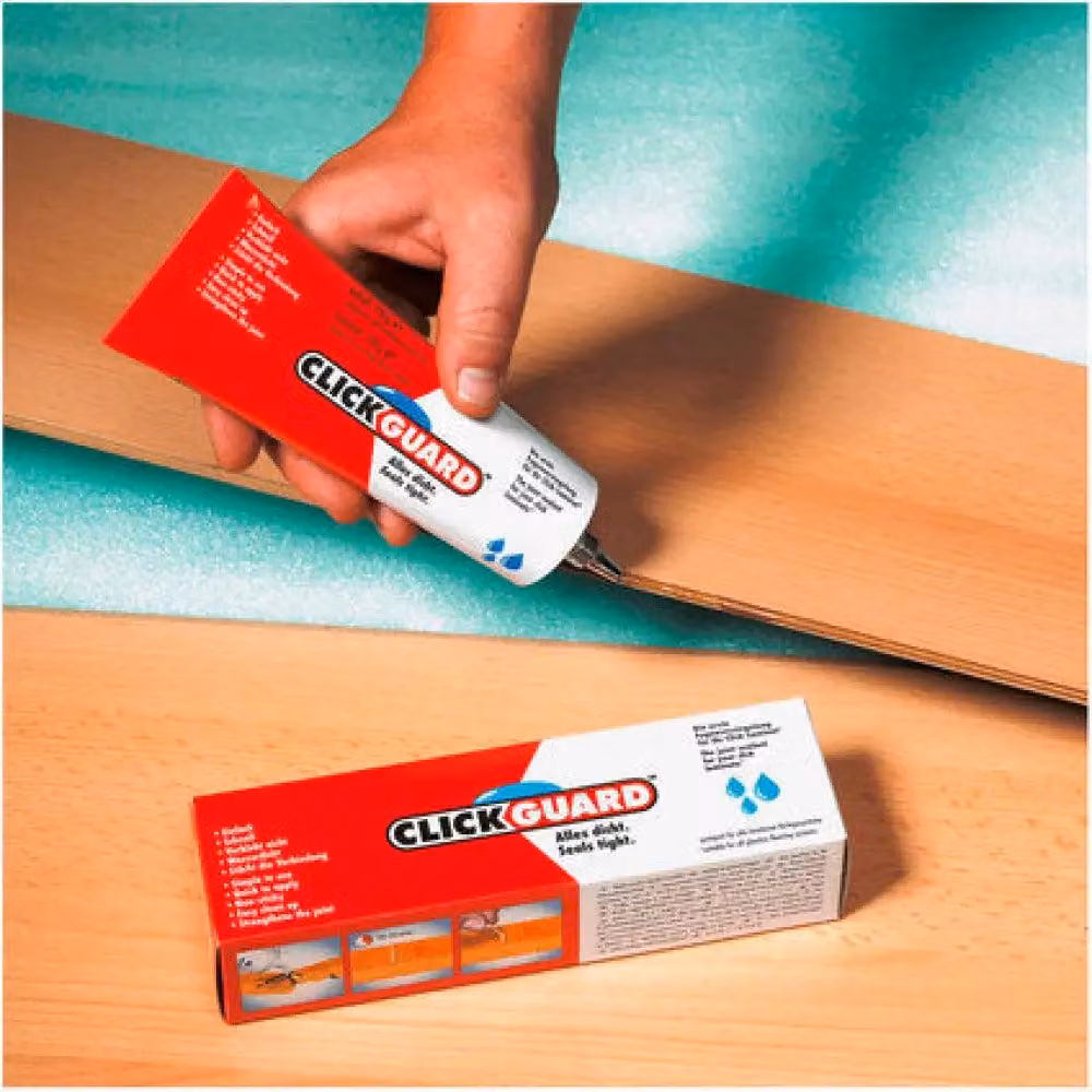 Sigillatura dei giunti Clickguard - Sigillatura dei giunti in laminato Click Guard