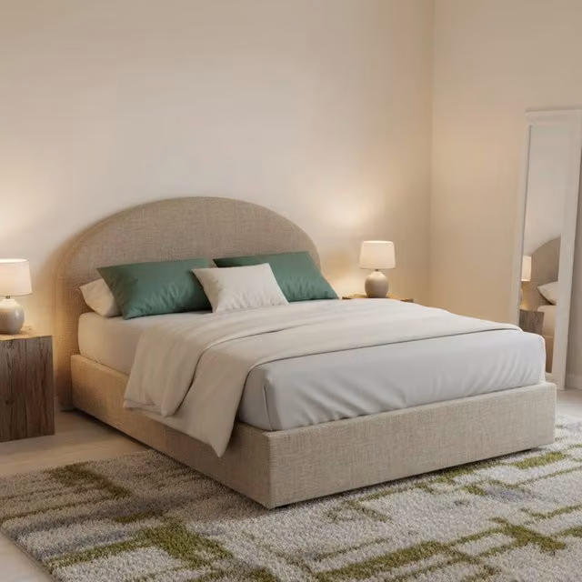 Letto Acy Talamo Italia con Materasso Incluso, Base Contenitore Alzabile, Grigio, L/P/H: 120 x 200 x 35 cm