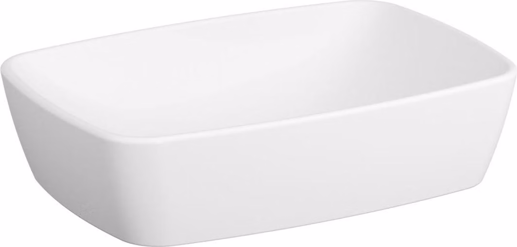 Lavabo da appoggio Vitra SHIFT 55 x 38 cm senza sfioratore, bianco