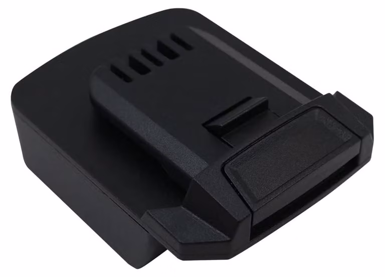 Adattatore per batterie da 12V al litio a 12V, realizzato in resistente materiale ABS