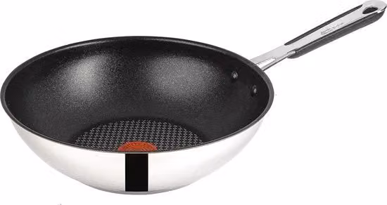 Wok in Induzione 28 cm con Superficie Antiscivolo - Lavabile in Lavastoviglie