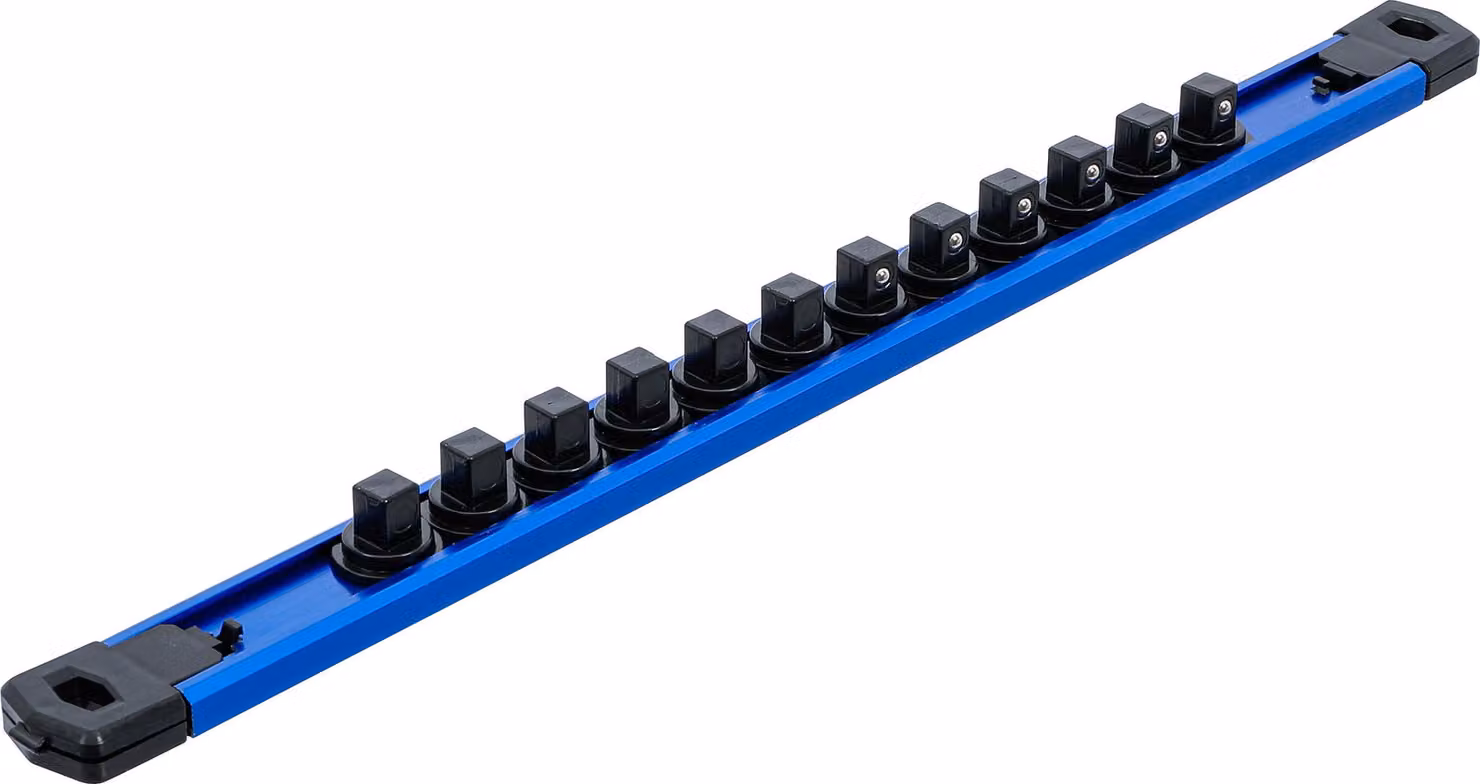 BGS Guida di supporto per 12 chiavi a bussola magnetiche per azionamento 10 mm (3/8") - 74550