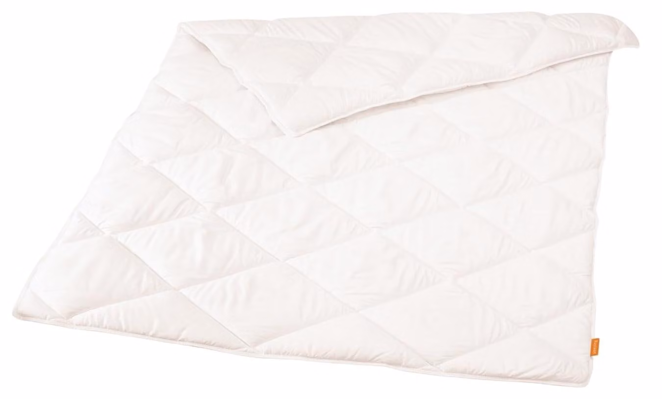 Piumone per tutte le stagioni, 100% Lyocell Lyocell, 135x200 cm, bianco