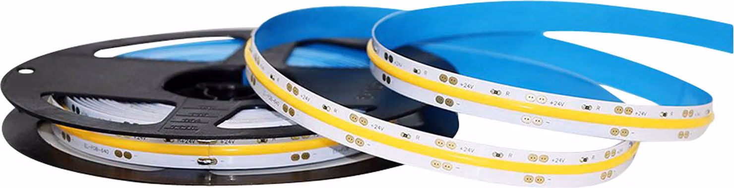 V-TAC LED Striscia LED COB 5mt 24V 960Lm/m luce 3000K IP20 10W/m 10mm - 212667