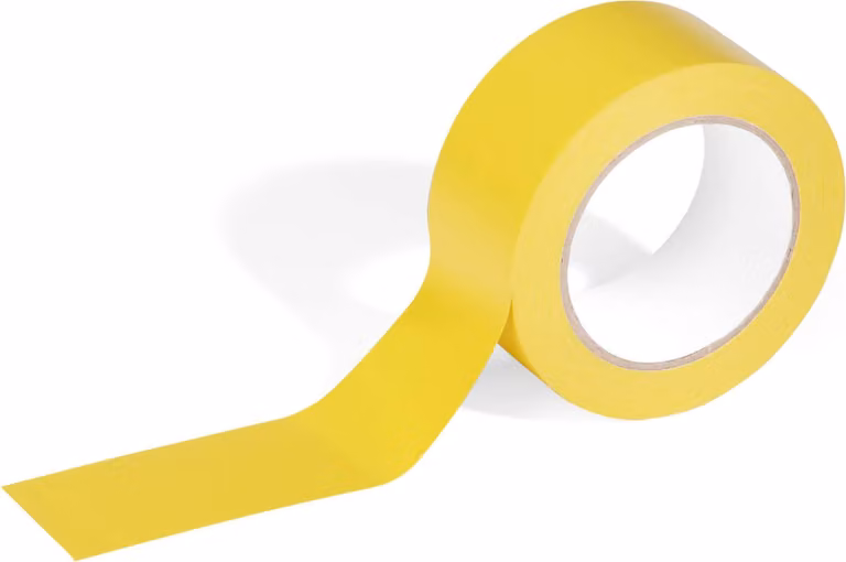 DURABLE Nastro per marcatura DURALINE® BASIC 50/016, Giallo, 104404