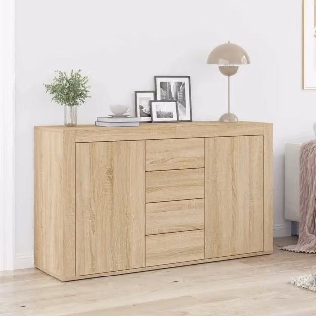 Credenza Rovere Sonoma 120 x 36 x 69 cm Legno ingegnerizzato 3333858