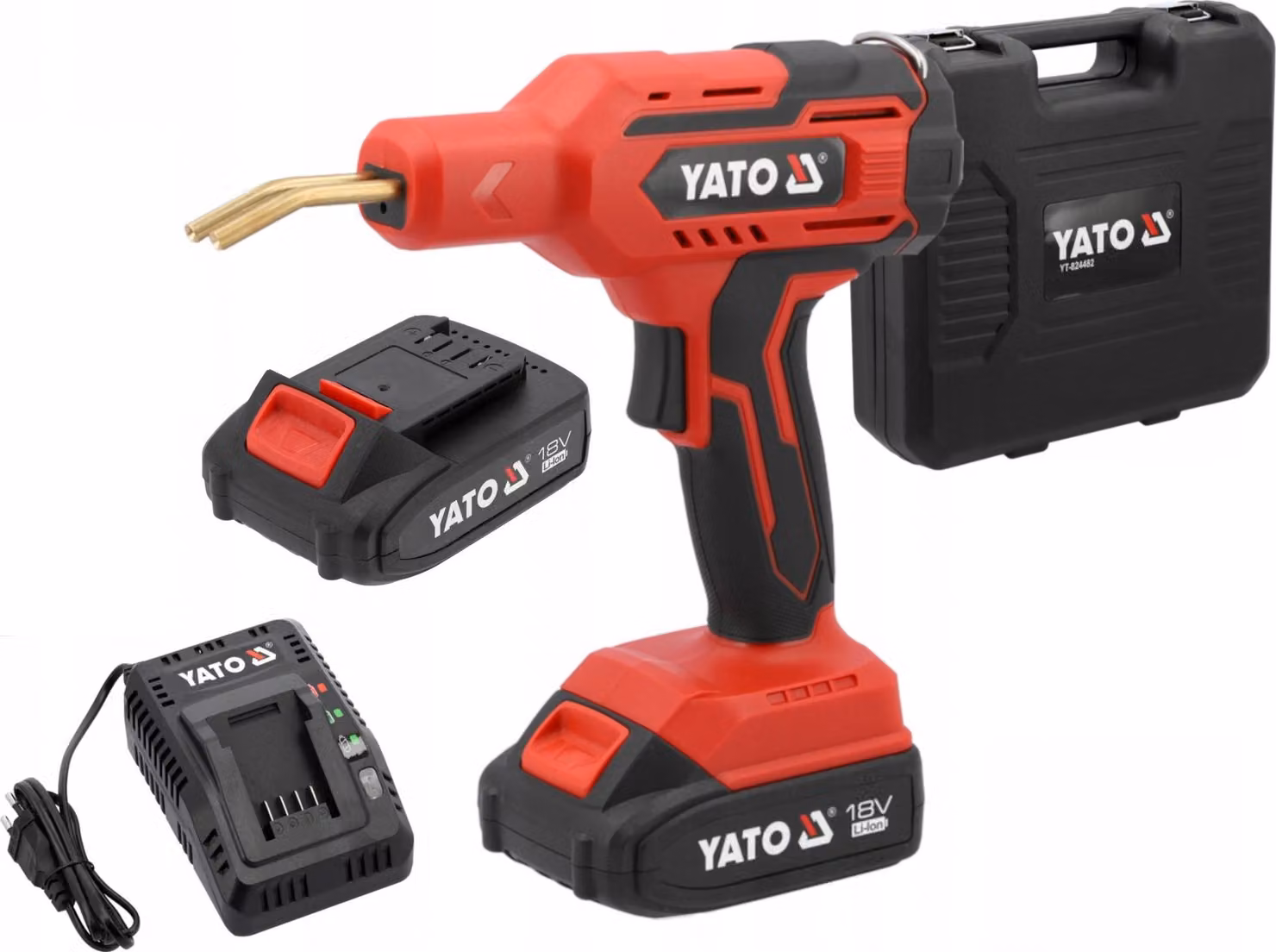 Saldatrice per plastica senza fili da 18 V (1 batteria da 2 Ah)