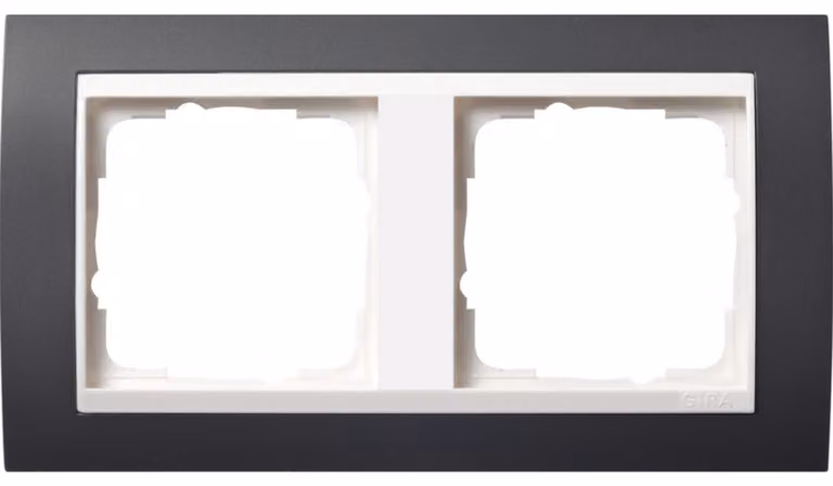 Gira cover frame 2f.anth per rws Event 0212328