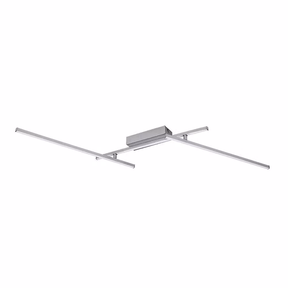Lampada da soffitto LED 24W colore argento 71019 Negan Rabalux