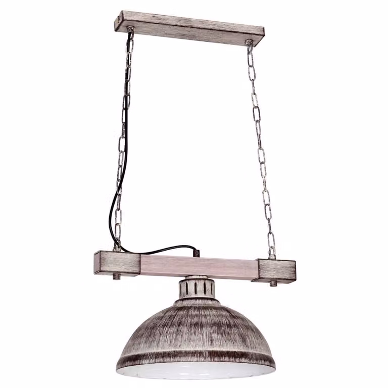 HAKON 9040 Luminex, lampada a sospensione con trave in legno